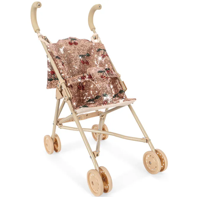 Hovedbilde Konges Sløjd Sparkly dukketrille, Cherry Sequin