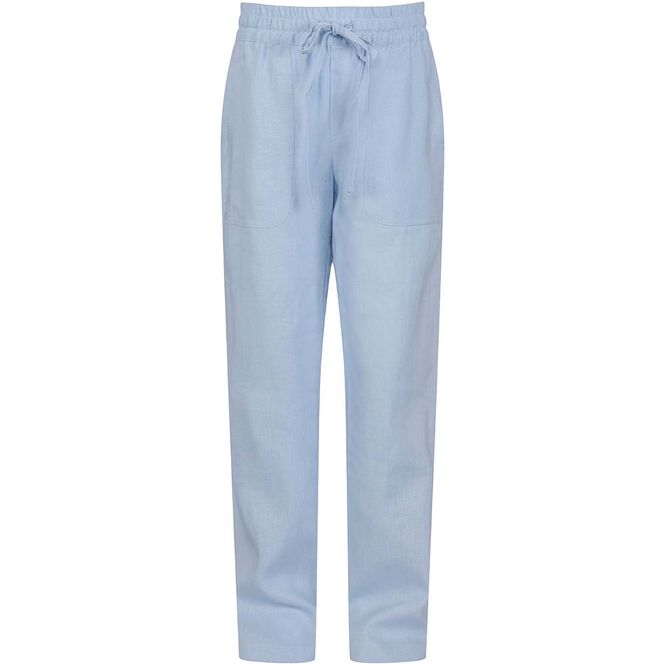 Hovedbilde Vilje & Ve Line linbukse til barn, Ice blue