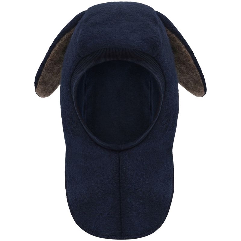 Hust & Claire balaclava i ullfleece, More Navy