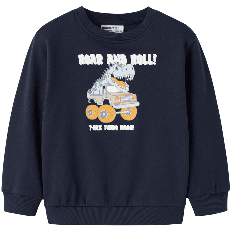 Name It Nmmvildar sweatshirt til småbarn, Navy Blazer