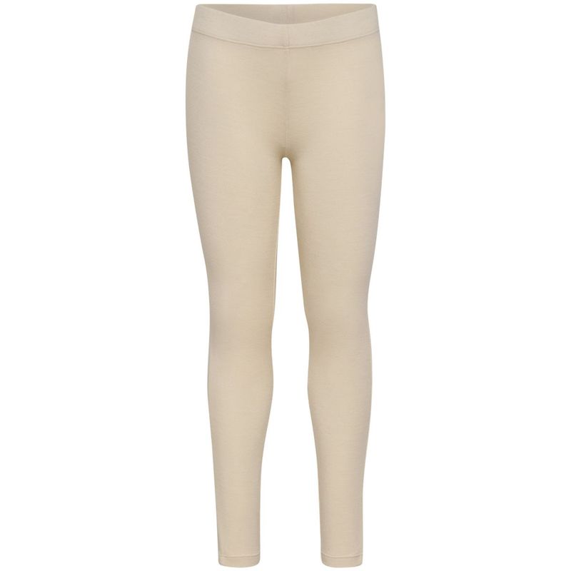Hummel Hmljr leggings i ull/viskose til barn, Whitecap Gray