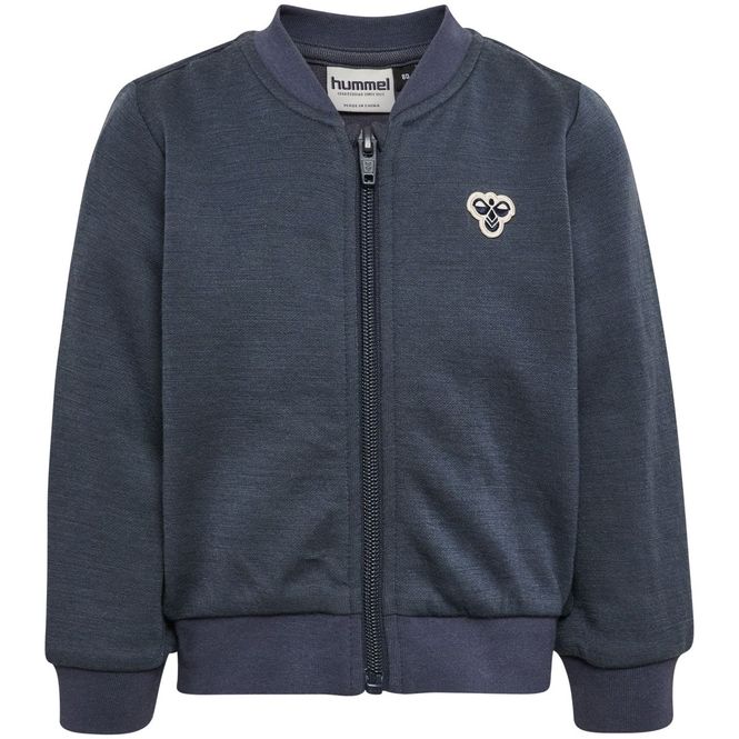 Hovedbilde Hummel Hmlmini Bee zip-genser i ull/bomull, Ombre ...