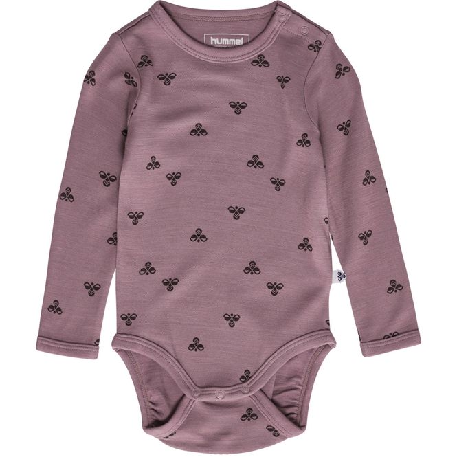Hovedbilde Hummel Hmlmini body i ull/viskose, Twilight Mauve