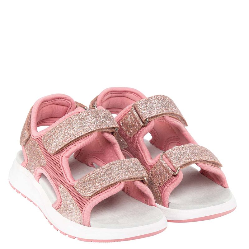 Viking Anchor Glitter 3V sandaler til barn, Light Pink