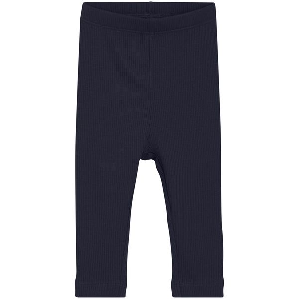 Hovedbilde Minymo Rib leggings til baby, Parisian Night