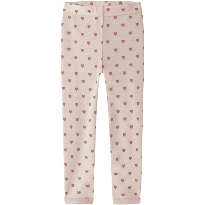 Hovedbilde Lil' Atelier Nmfnoel leggings i ull til småbarn, ...