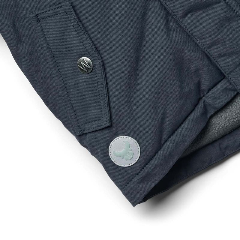 Wheat Kasper vinterjakke til baby, dark blue