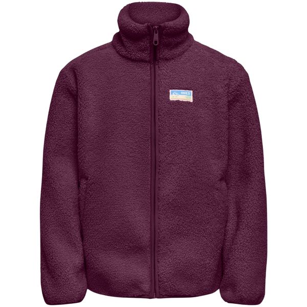 Hovedbilde Kids Only Kogeva Teddyjakke til barn, Mauve Wine