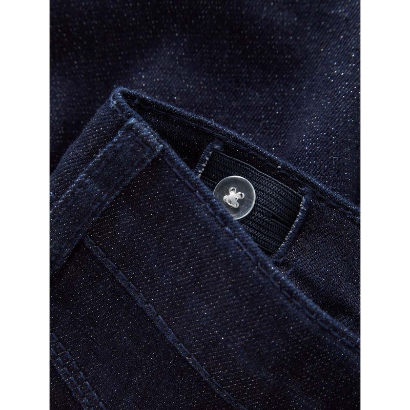 Name It Nkfliv denim skjørt til barn, Dark Blue Denim