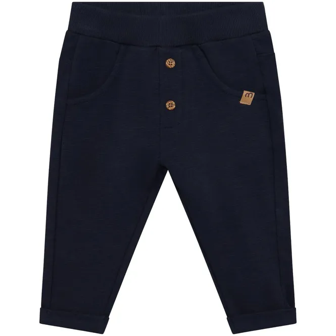 Hovedbilde Minymo joggebukse til baby, Dark Sapphire