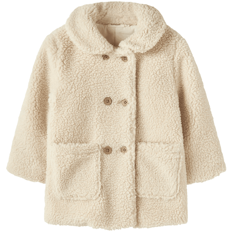 Lil' Atelier Nmfnalo lang teddykåpe småbarn, Turtledove