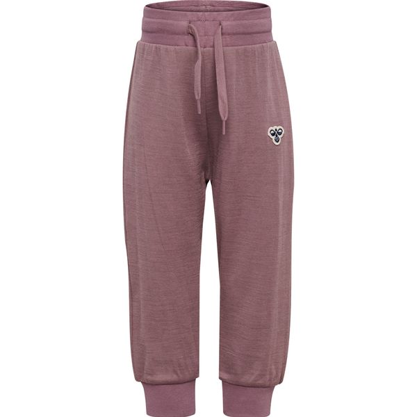 Hovedbilde Hummel Hmlmini bukse i ull/bomull, Twilight Mauve