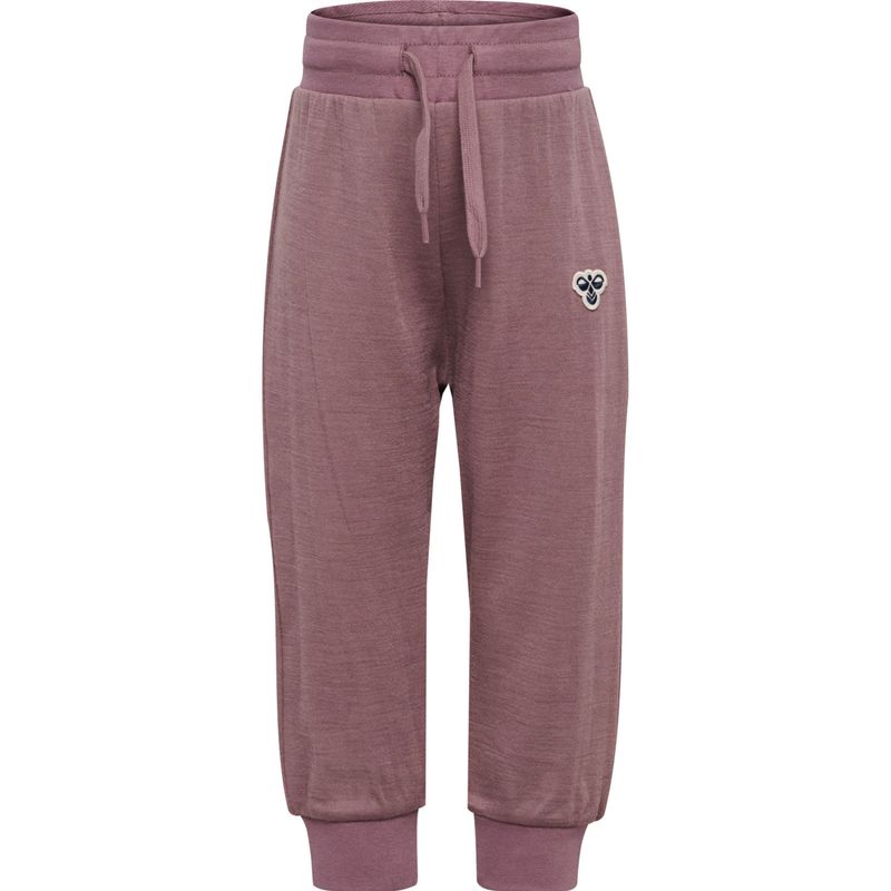 Hummel Hmlmini bukse i ull/bomull, Twilight Mauve