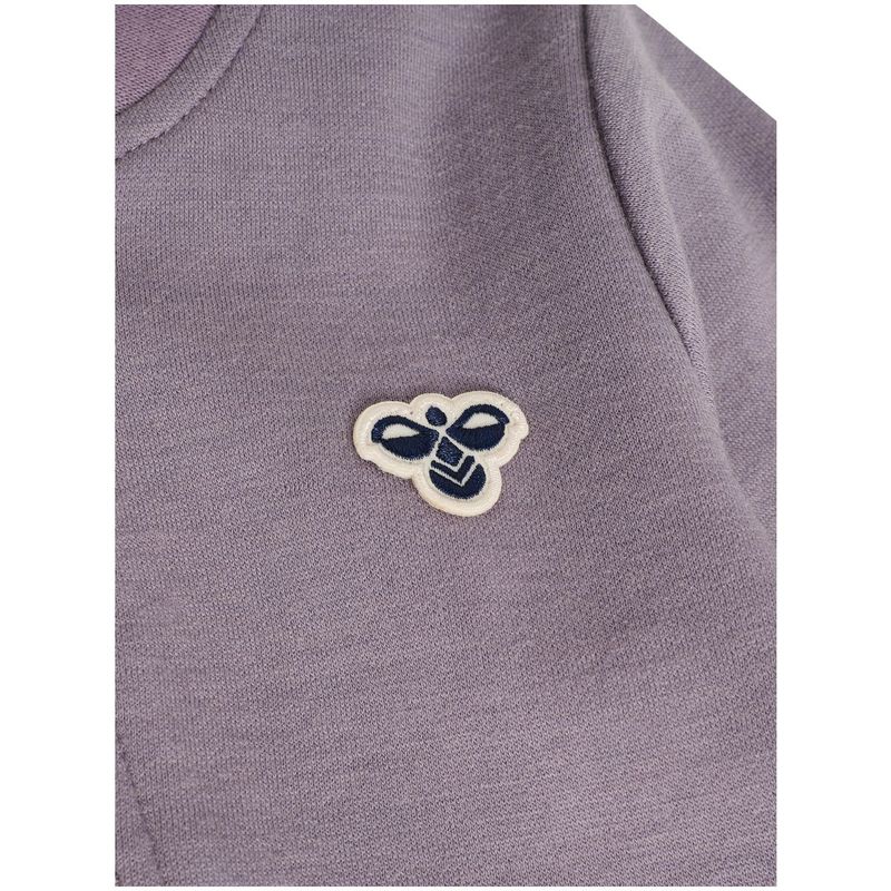 Hummel Hmlmini Bee heldress/pyjamas ull/bomull, Gray Ridge