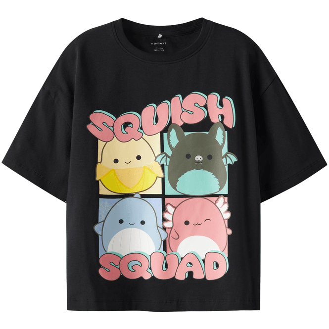 Hovedbilde Name It Nkfjixera Squishmallows t-skjorte, Black