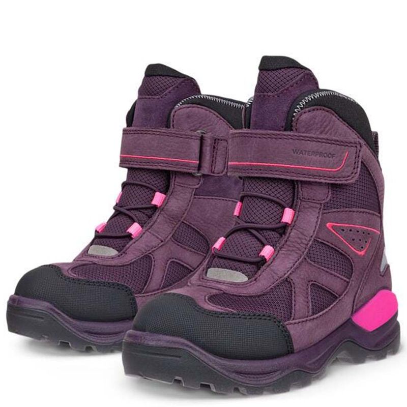 Ecco Snow Mountain 1S Wp vintersko, Black/Mauve