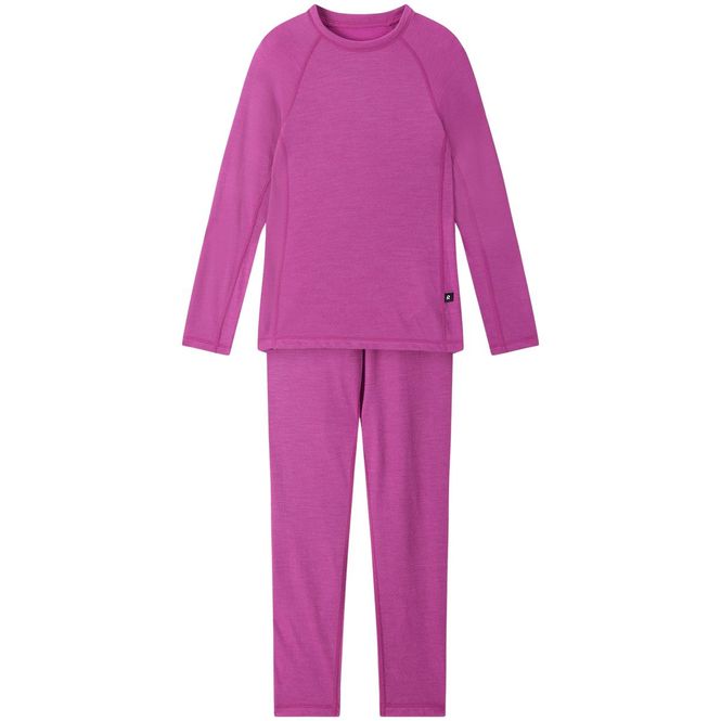 Hovedbilde Reima Taitoa sett i ull/lyocell til barn, Fucshia
