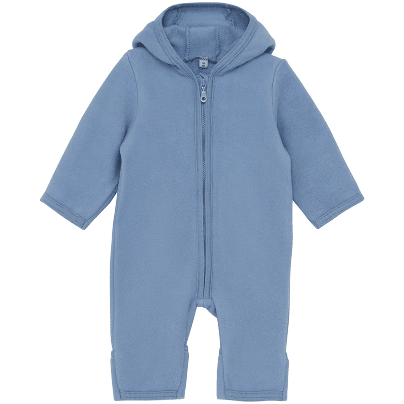 Huttelihut heldress i bomullsfleece, Windward Blue