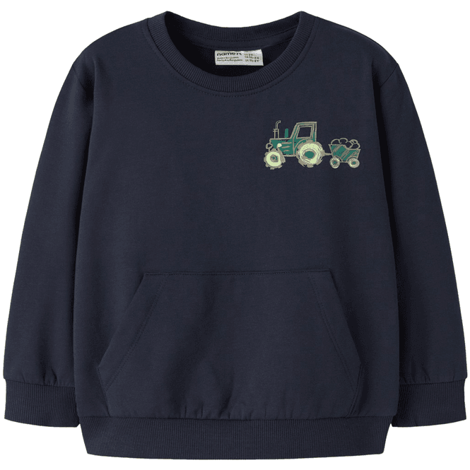 Hovedbilde Name It Nmmvugo sweatshirt til småbarn, Navy ...