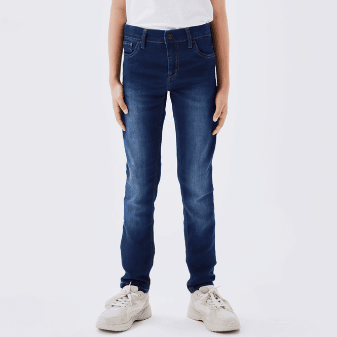 Hovedbilde Name It Nkmtheo 3113 x-slim jeans til barn, Dark ...
