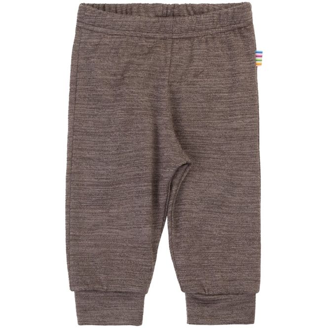 Hovedbilde Joha leggings i ull til småbarn, Drk. brown