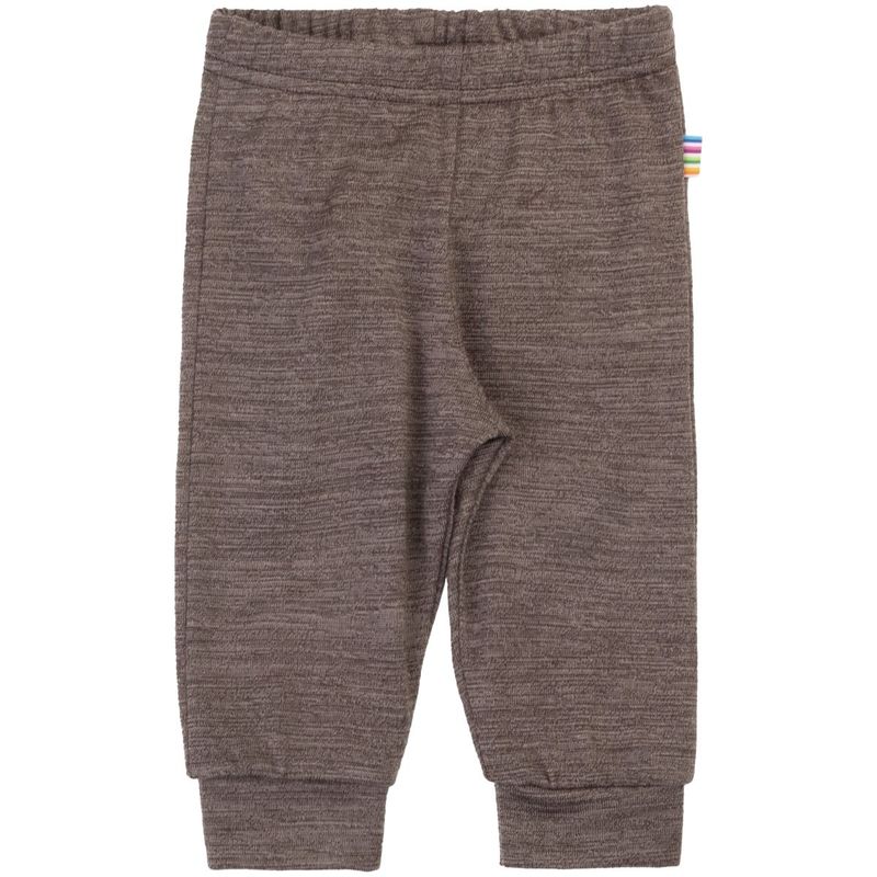 Joha leggings i ull til småbarn, Drk. brown