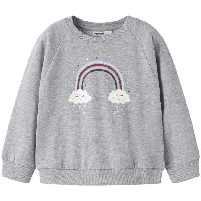 Hovedbilde Name It Nmfvenus sweatshirt til småbarn, Grey ...