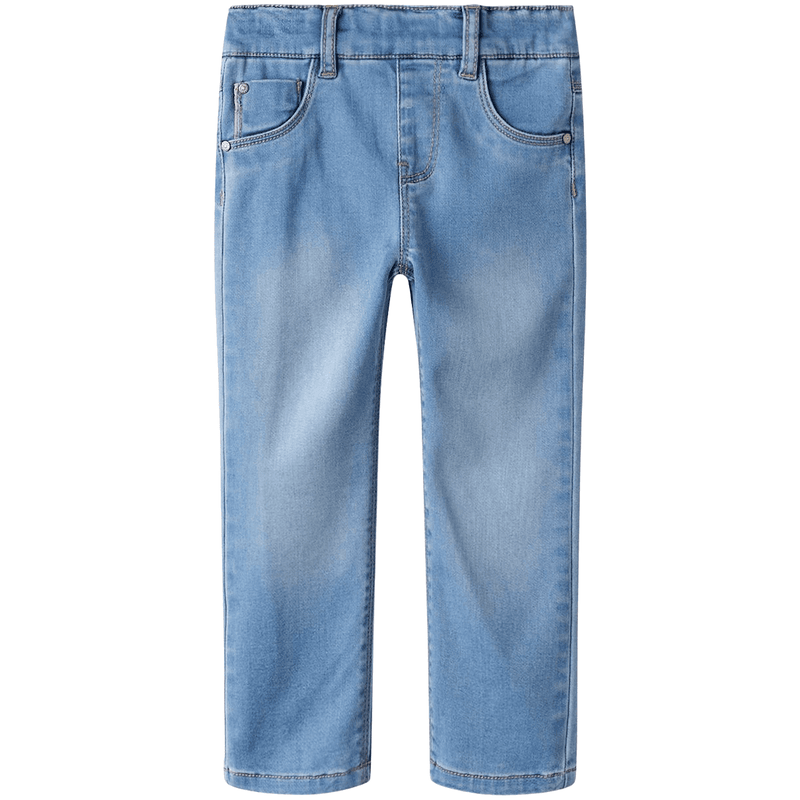 Name It Nmfsalli denim leggings småbarn, Light Blue Denim