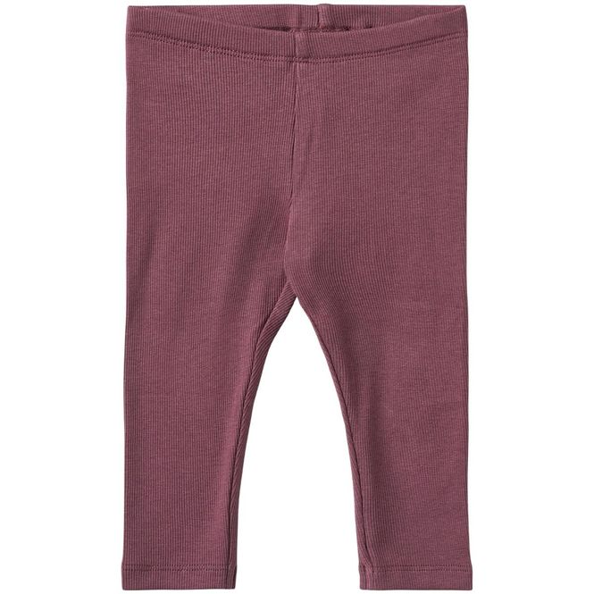 Hovedbilde Wheat Jules leggings til baby, Eggplant