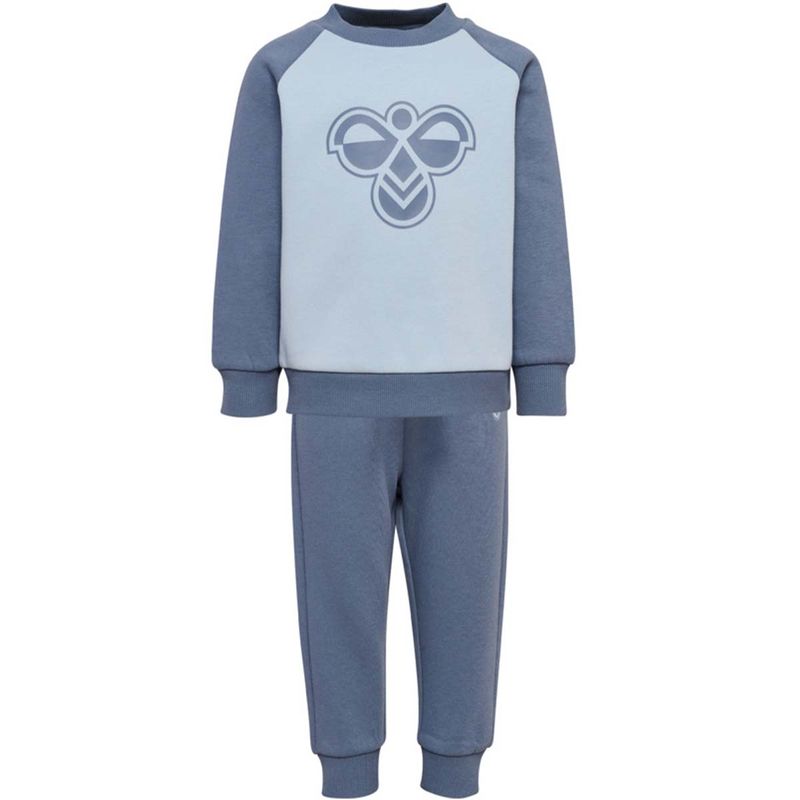 Hummel x DressMyKid Bumble joggedress-sett, Flint Stone
