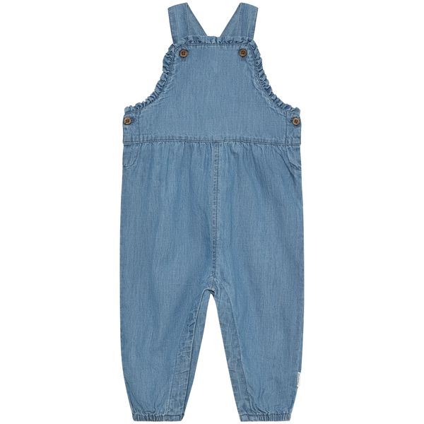 Hovedbilde Minymo overall til baby, Faded Denim