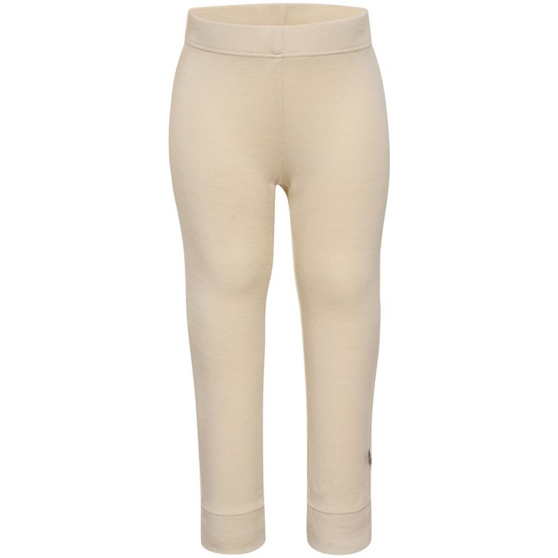Hummel Hmlmini leggings i ull/viskose til baby, Whitecap G.