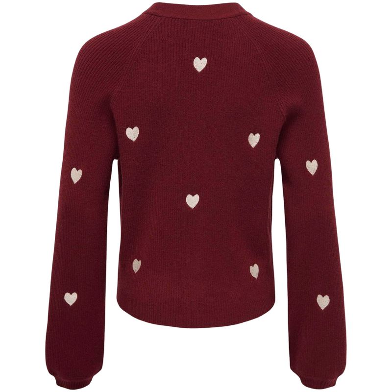 Kids Only Kogdana cardigan til barn, Cabernet