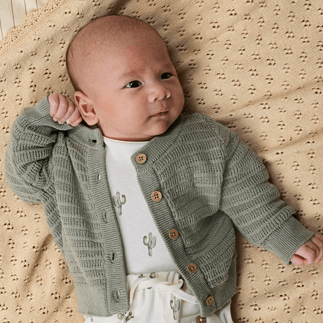 Hovedbilde Lil' Atelier Nbmthunder cardigan til baby, ...