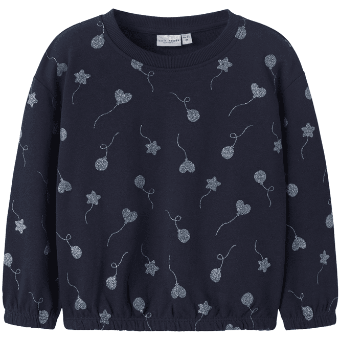 Hovedbilde Name It Nmfviluba sweatshirt til småbarn, Navy ...