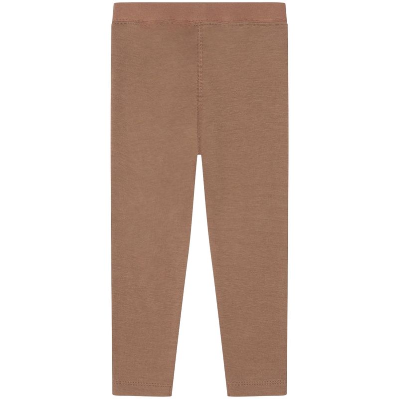 Hust & Claire Hcliro leggings til småbarn i ull, Coca Mocha