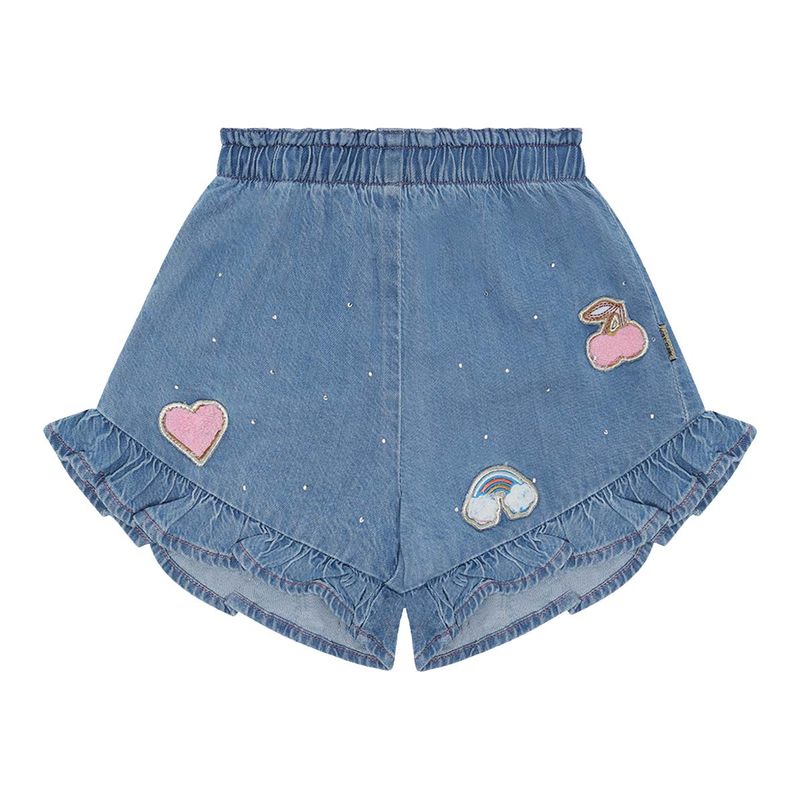 Hust and Claire Hchelena shorts til barn, Blue Denim