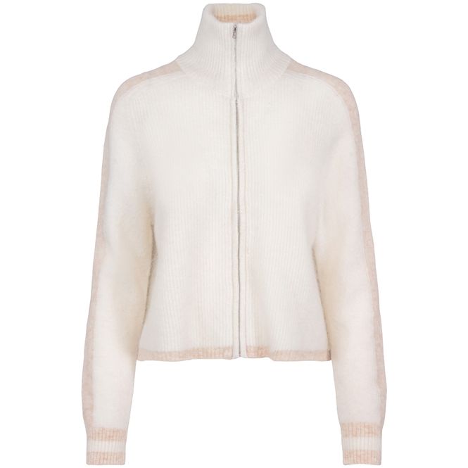 Hovedbilde Vilje & Ve Lyra zip-jakke i mohair til barn, Off ...
