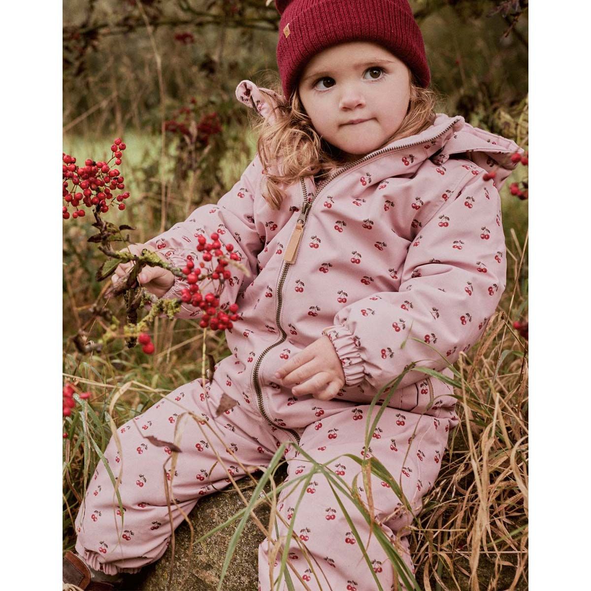Lil' Atelier Nmflasnow10 vinterdress småbarn, Misty Rose