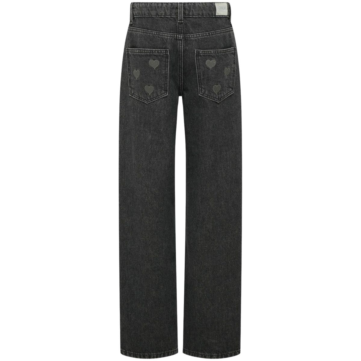 Kids Only Koglumi straight jeans, Washed Black