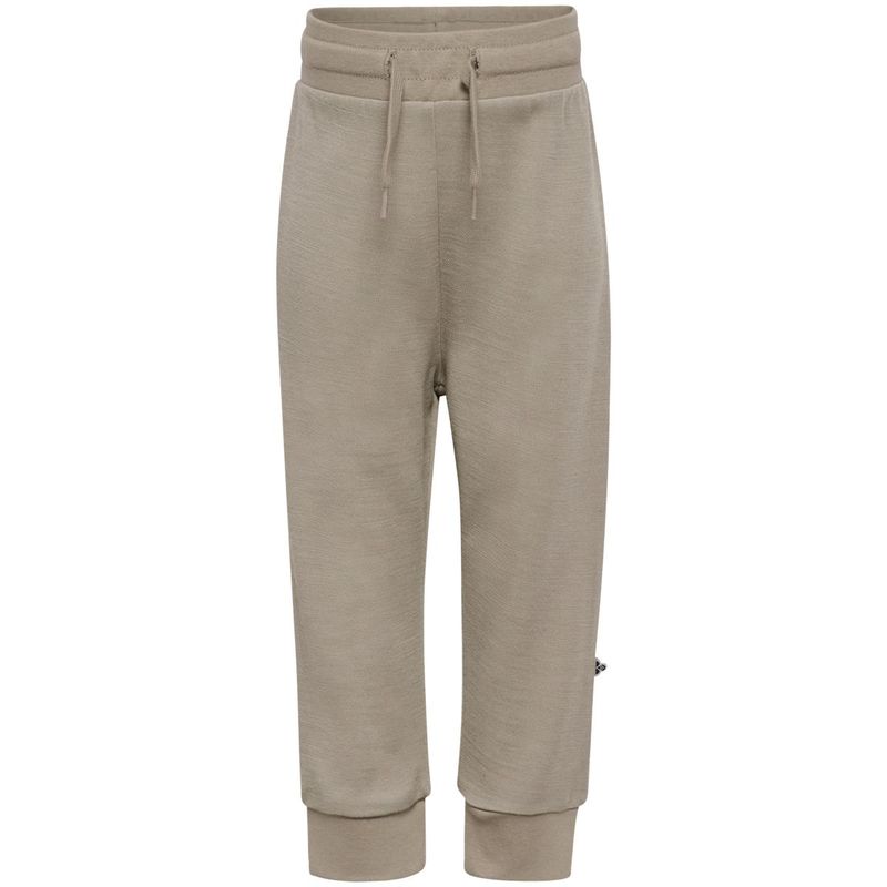 Hummel Hmlmini bukse i ull/viskose til baby, Vintage Khaki