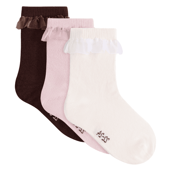 Hovedbilde Name It Nmflocka 3-pack sokker til småbarn, ...