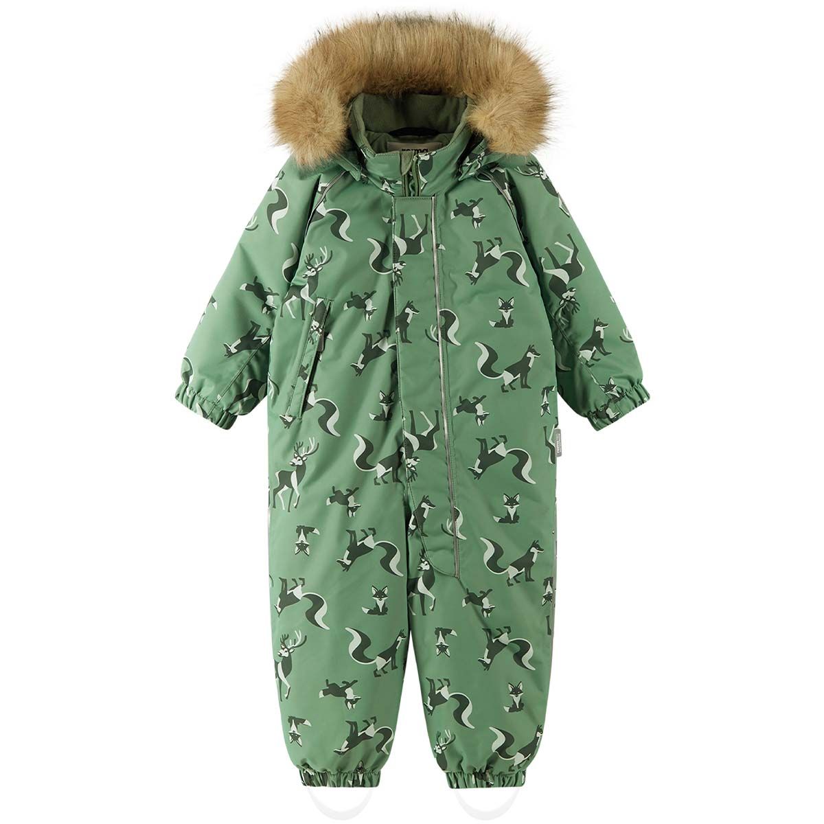 Reima Lappi vinterdress til baby, Green Clay