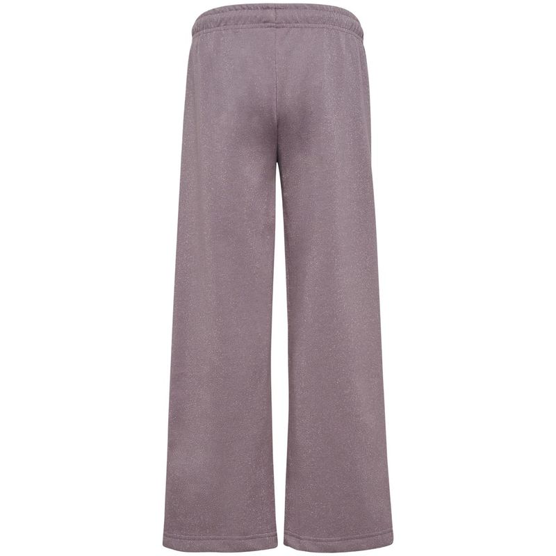 Hummel Hmljr Loose Glitter joggebukse, Gray Ridge