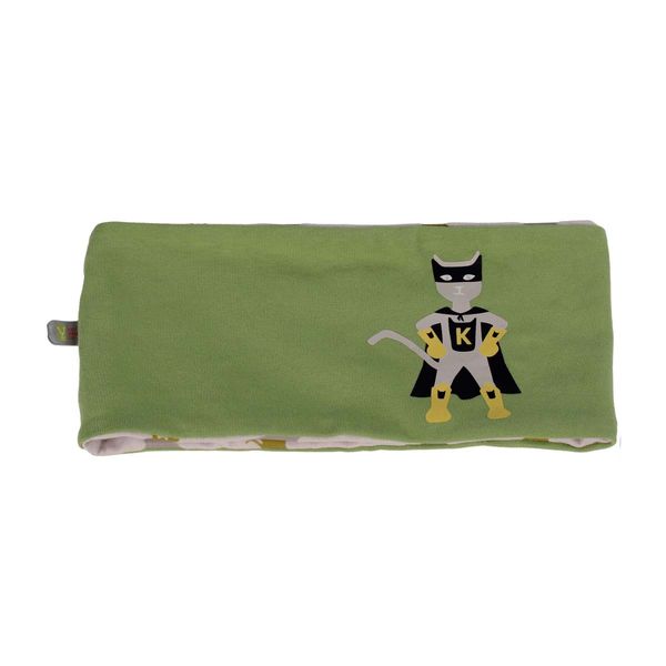 Hovedbilde Kattnakken vendbar pannebånd til barn, Supergrønn