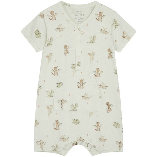 Hovedbilde Hust and Claire Milu romper i bambus, Green Hint