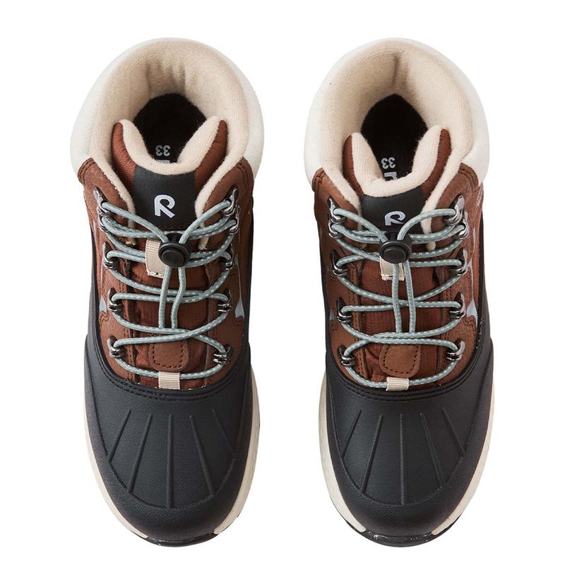 Reima Hallava Lace vintersko til barn, Umber Brown