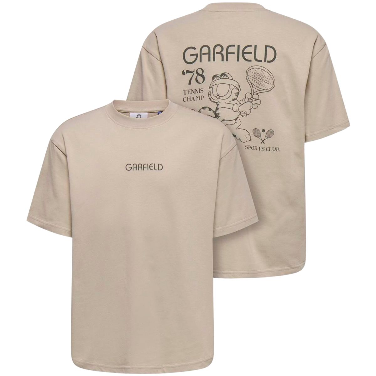 Only & Sons Osjgarfield t-skjorte, Silver Lining